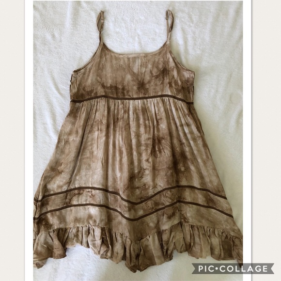 Crochet Boho Tie Dye Dress - Picture 7 of 8
